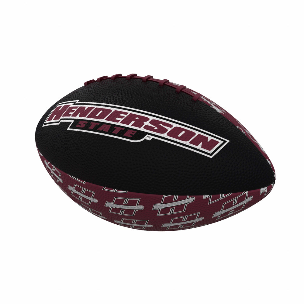 Henderson State U Mini-Rubber Football - Logo Brands - Flyclothing LLC
