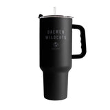 Daemen College 40oz Black Tonal Powder Coat Tumbler - Logo Brands - Flyclothing LLC