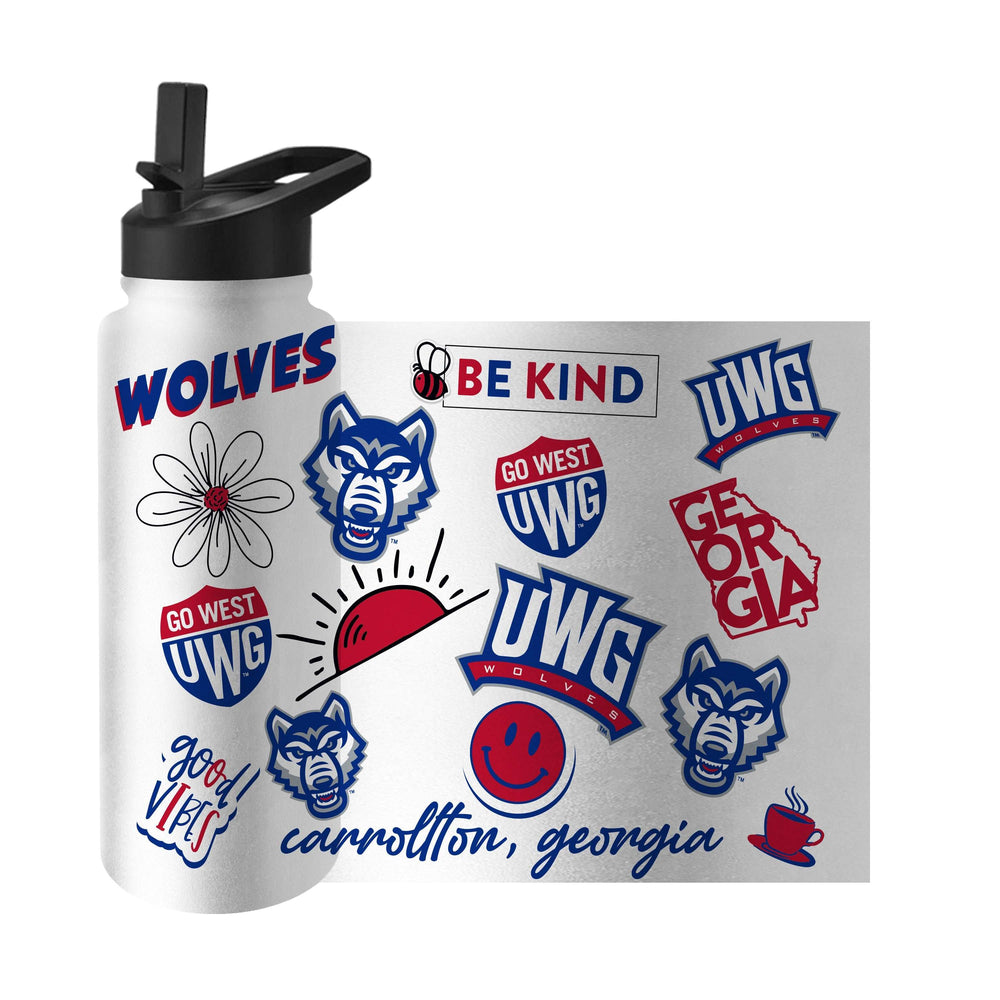 West Georgia 34oz Native Quencher Bottle - Logo Brands - Flyclothing LLC