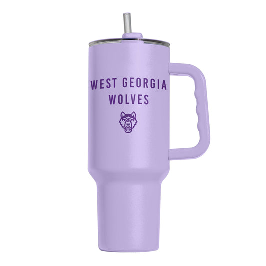 West Georgia 40oz Lavender Powder Coat Tumbler - Logo Brands - Flyclothing LLC