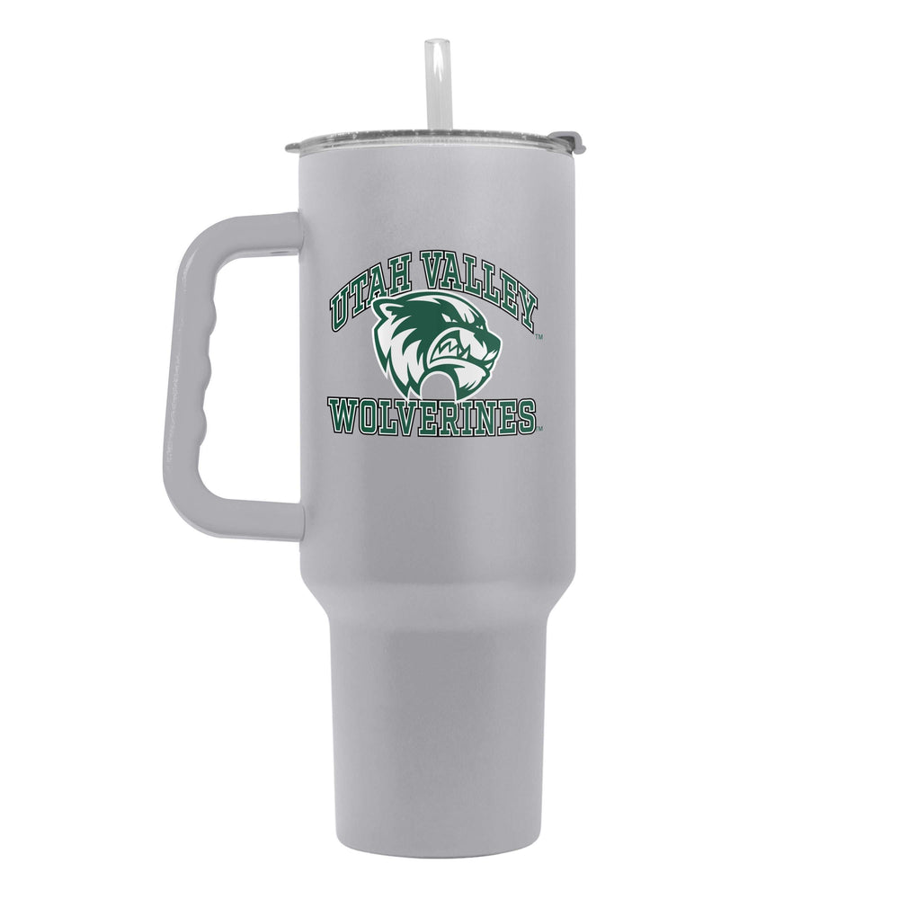 Utah Valley University 40oz Athletic Powder Coat Tumbler - Logo Brands - Flyclothing LLC