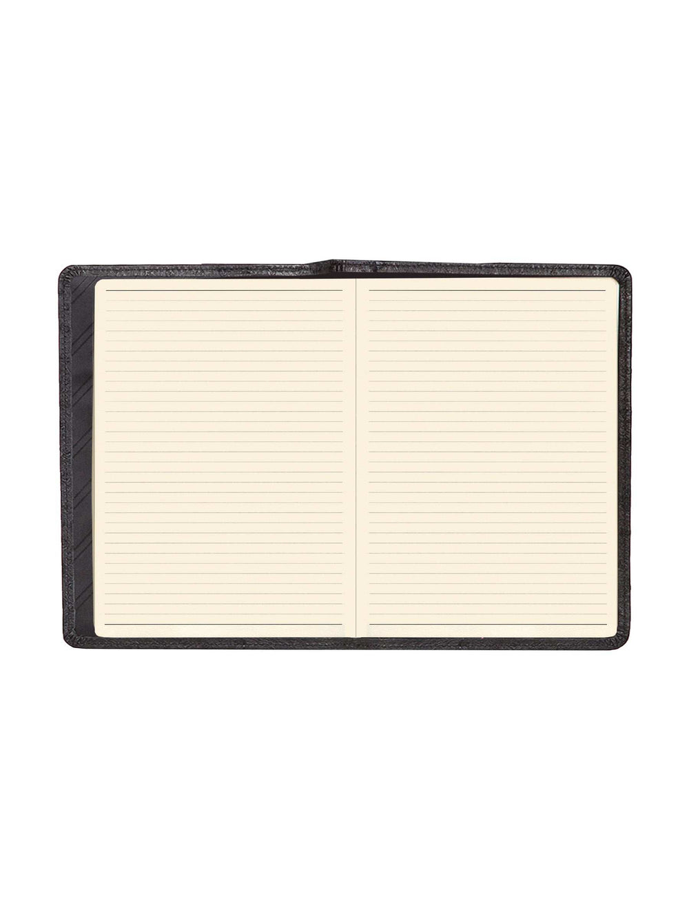Scully Leather Ostrich Leather Black Ruled Manuscript - Scully Leather - Flyclothing LLC