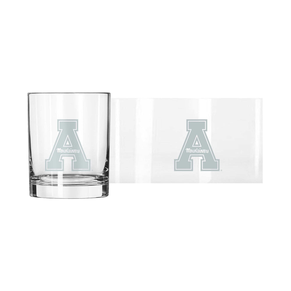 Appalachian State 14oz Frost Rocks Glass - Logo Brands - Flyclothing LLC