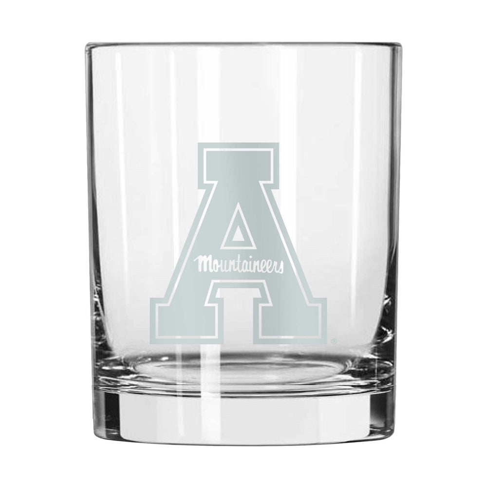 Appalachian State 14oz Frost Rocks Glass - Logo Brands - Flyclothing LLC