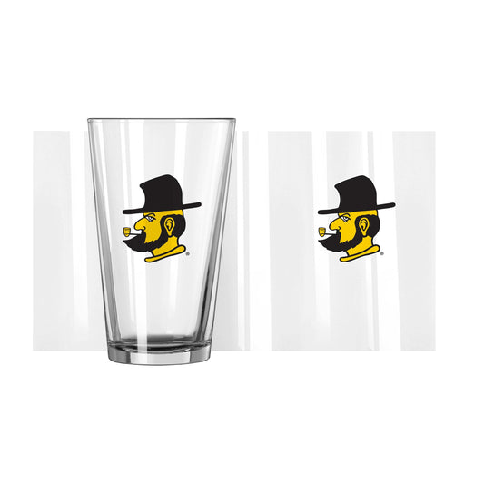 Appalachian State Yosef 16oz Gameday Pint Glass - Logo Brands - Flyclothing LLC