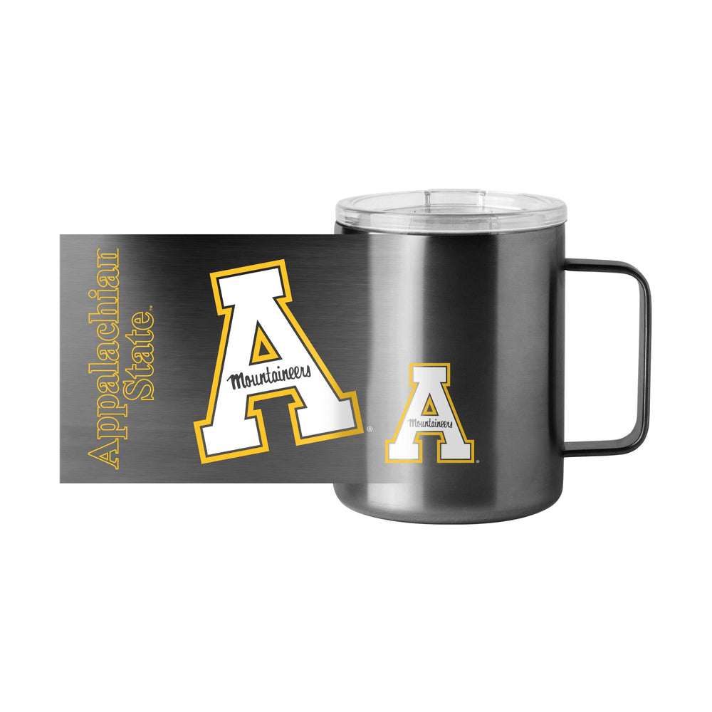 Appalachian State 15oz Hype Stainless Steel Mug - Logo Brands - Flyclothing LLC