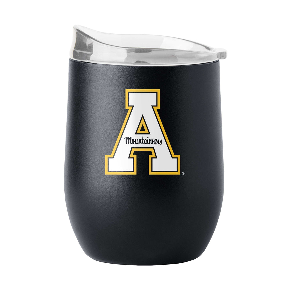 Appalachian State 16oz Flipside Powder Coat Curved Bev - Logo Brands - Flyclothing LLC
