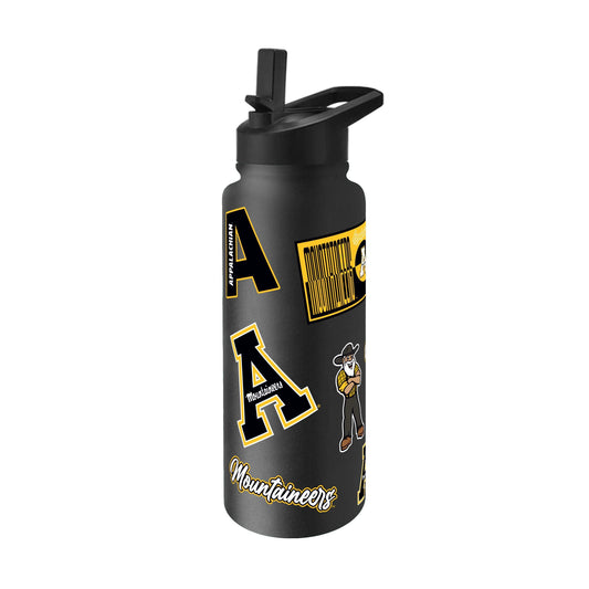 Appalachian State 34oz Dreamweave Quencher Bottle - Logo Brands - Flyclothing LLC