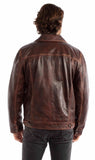 Scully Leather Cognac Leather Jacket - Scully Leather - Flyclothing LLC
