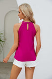 Sequin Grecian Neck Tank - Trendsi - Flyclothing LLC