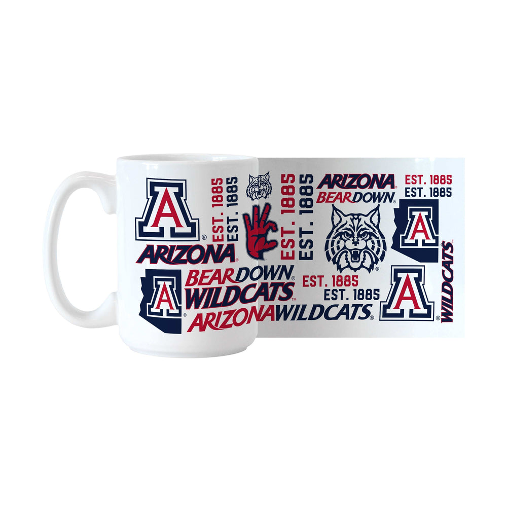 Arizona 15oz Spirit Sublimated Mug - Logo Brands - Flyclothing LLC
