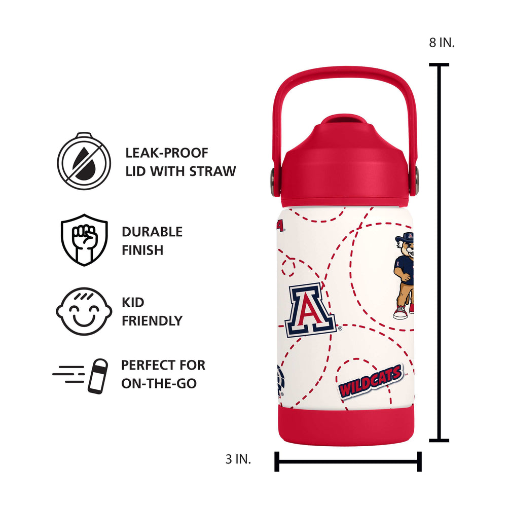 Arizona 12oz Mascot SS Kids Bottle - Logo Brands - Flyclothing LLC