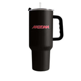 Arizona 40oz Black Flipside Powder Coat Tumbler - Logo Brands - Flyclothing LLC
