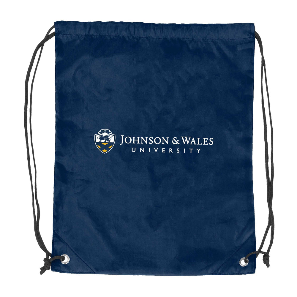 Johnson and Wales Univ - Downcity Navy Cruise Back Sack f/ Primary Logo - Logo Brands - Flyclothing LLC