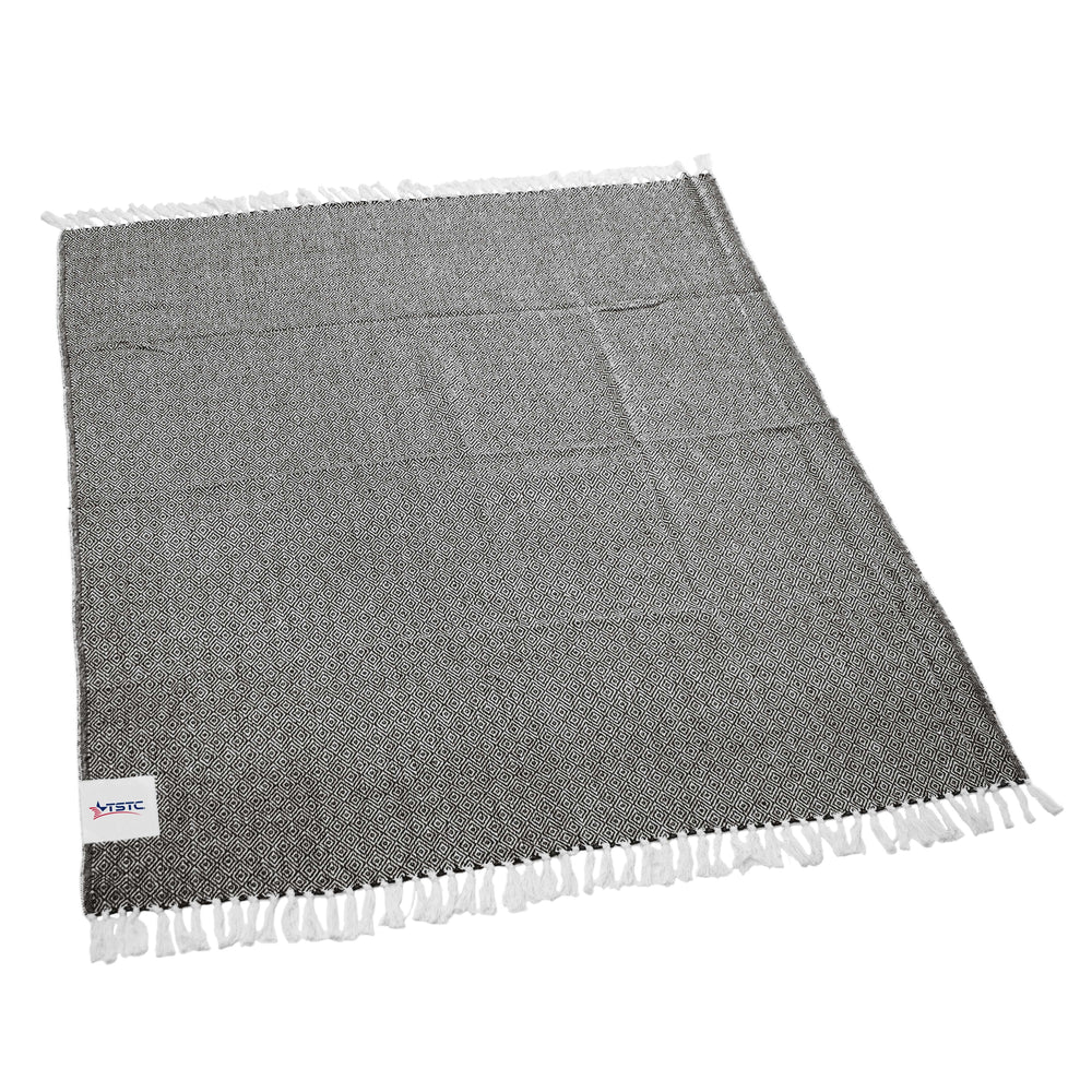 Texas State Tech Black Farmhouse Throw - Logo Brands - Flyclothing LLC