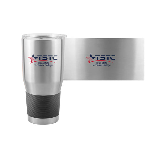 Texas State Tech 30oz Black Sleeve Stainless Steel Tumbler - Logo Brands - Flyclothing LLC