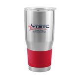 Texas State Tech 30oz Red Sleeve Stainless Steel Tumbler - Logo Brands - Flyclothing LLC