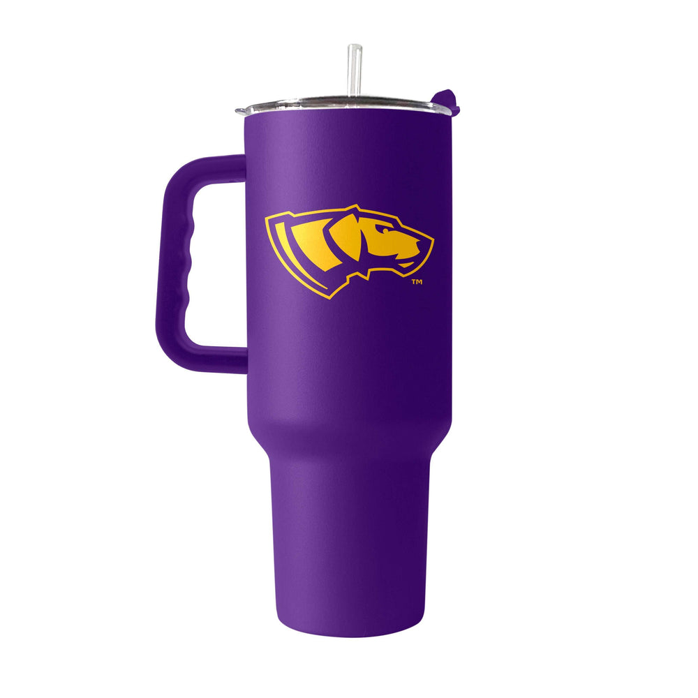 Wisconsin - Stevens Point 40oz Flipside Powder Coat Tumbler - Logo Brands - Flyclothing LLC