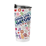 Arizona Hispanic Heritage White 20oz Powder Coat Tumbler - Logo Brands - Flyclothing LLC