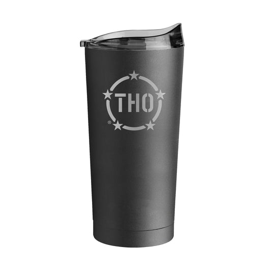 Arizona/OHT Black 20oz Powder Coat Tumbler - Logo Brands - Flyclothing LLC