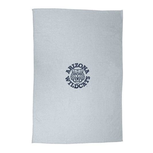 Arizona Vintage Athletic Gray Sublimated Sweatshirt Blanket - Logo Brands - Flyclothing LLC