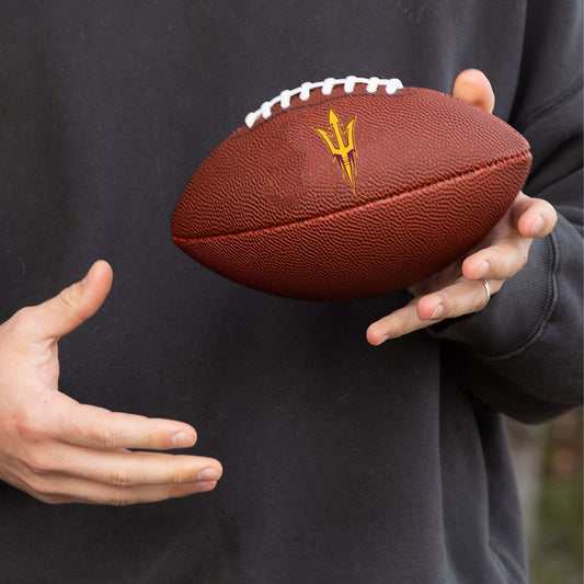 AZ State Mini Size Composite Football - Logo Brands - Flyclothing LLC