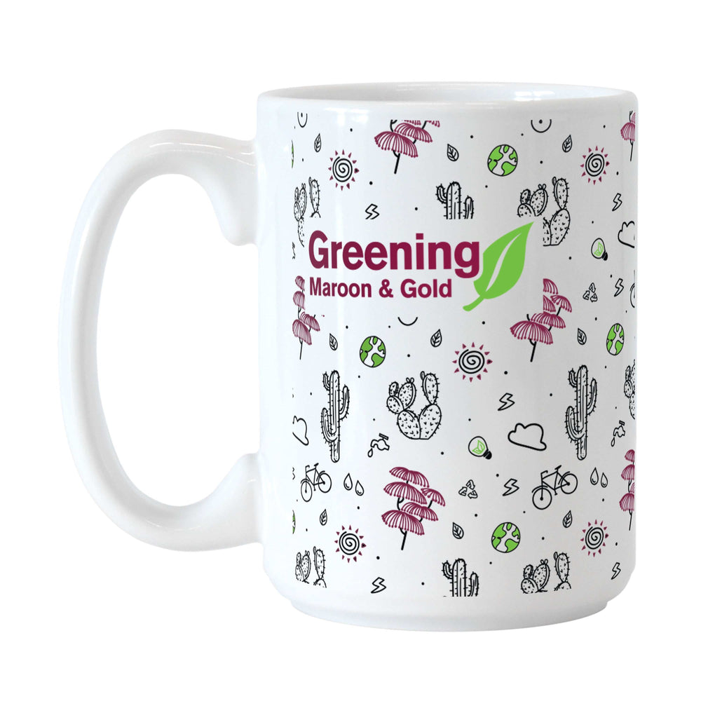 Arizona State Indu Earth Day 15oz Sublimated Mug - Logo Brands - Flyclothing LLC