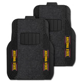 Arizona State University 2-pc Deluxe Car Mat Set - Logo Brands - Flyclothing LLC