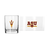 Arizona State 14oz Letterman Rocks Glass - Logo Brands - Flyclothing LLC