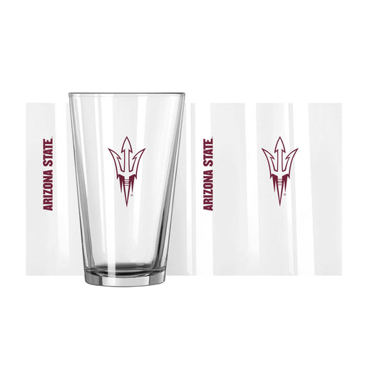 Arizona State 16oz Gameday Pint Glass - Logo Brands - Flyclothing LLC