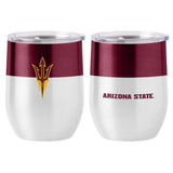 AZ State Color Block 16 oz Stainless Curved Beverage - Logo Brands - Flyclothing LLC