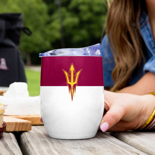 AZ State Color Block 16 oz Stainless Curved Beverage - Logo Brands - Flyclothing LLC