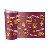 AZ State 20oz Dreamweave Powder Coat Tumbler - Logo Brands - Flyclothing LLC