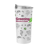 Arizona State Earth Day 20oz Indu Powder Coat Tumbler - Logo Brands - Flyclothing LLC