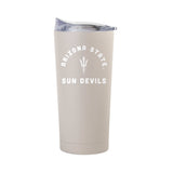 Arizona State 20oz Archway Sand Powder Coat Tumbler - Logo Brands - Flyclothing LLC