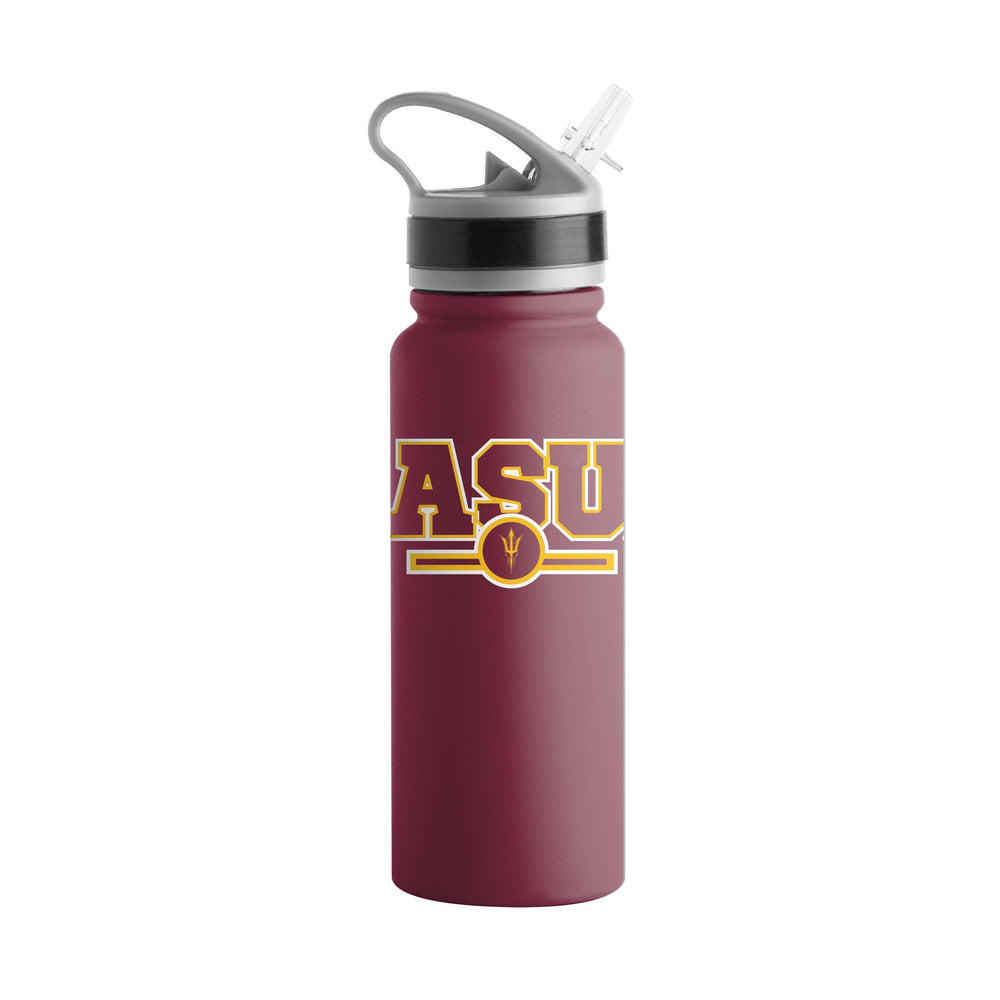 AZ State 25oz Campus Color Letterman Stainless Single Wall Flip Top Bottle - Logo Brands - Flyclothing LLC
