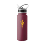 AZ State 25oz Campus Color Letterman Stainless Single Wall Flip Top Bottle - Logo Brands - Flyclothing LLC