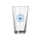 Charlotte FC 16oz Horizontal Secondary Gameday Pint Glass - Logo Brands - Flyclothing LLC