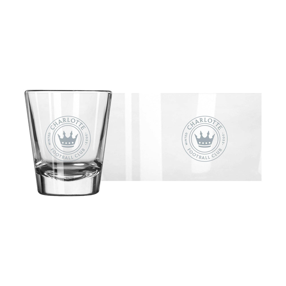 Charlotte FC 2oz Frost Shot Glass - Logo Brands - Flyclothing LLC