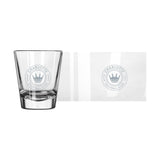 Charlotte FC 2oz Frost Shot Glass - Logo Brands - Flyclothing LLC