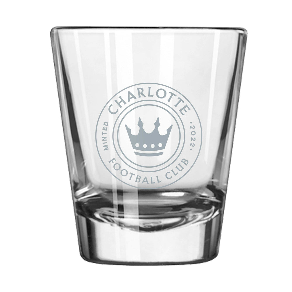 Charlotte FC 2oz Frost Shot Glass - Logo Brands - Flyclothing LLC