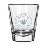 Charlotte FC 2oz Frost Shot Glass - Logo Brands - Flyclothing LLC