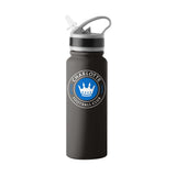 Charlotte FC 25oz Logo SingleWall FlipTop Bottle - Logo Brands - Flyclothing LLC