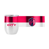 St. Louis SC 16oz Colorblock Stainless Curved Beverage - Logo Brands - Flyclothing LLC