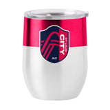 St. Louis SC 16oz Colorblock Stainless Curved Beverage - Logo Brands - Flyclothing LLC