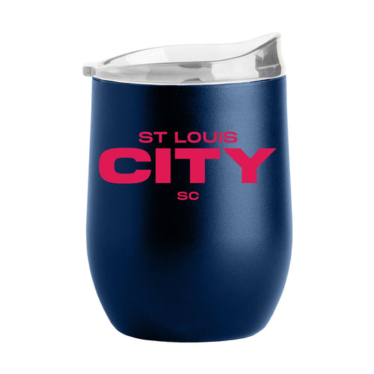 St Louis City SC 16oz Flipside Powder Coat Curved Bev - Logo Brands - Flyclothing LLC