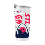 St Louis City SC 20oz Native Powder Coat Tumbler - Logo Brands - Flyclothing LLC