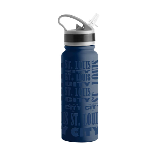 St Louis City SC 25oz Replay SingleWall FlipTop Bottle - Logo Brands - Flyclothing LLC