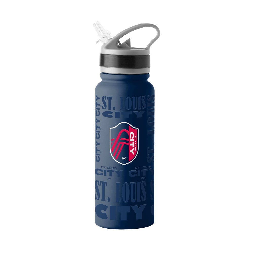 St Louis City SC 25oz Replay SingleWall FlipTop Bottle - Logo Brands - Flyclothing LLC