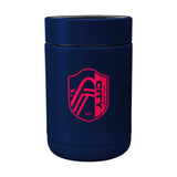 St Louis City SC Street Crest Powder Coat Coolie - Logo Brands - Flyclothing LLC